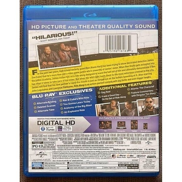 Ride Along (Blu-ray) Ice Cube, Kevin Hart - Picture 2 of 6